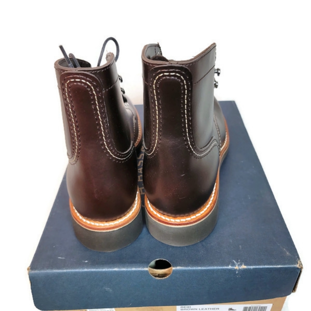 G.H. Bass & Co. Men's Reid Plain Round Toe Boot - Picture 3 of 5